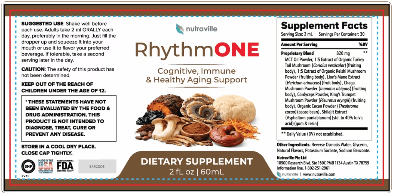 rhythmone supplement ingredients